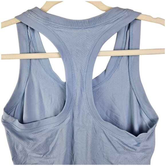 Athleta Momentum Seamless Racerback Tank Light Blue - Picture 2 of 7